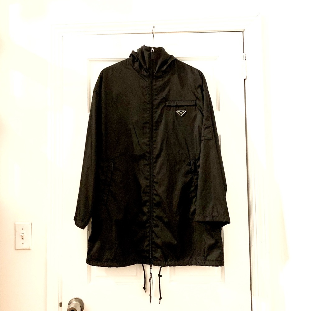 Prada Nylon Lightweight Raincoat